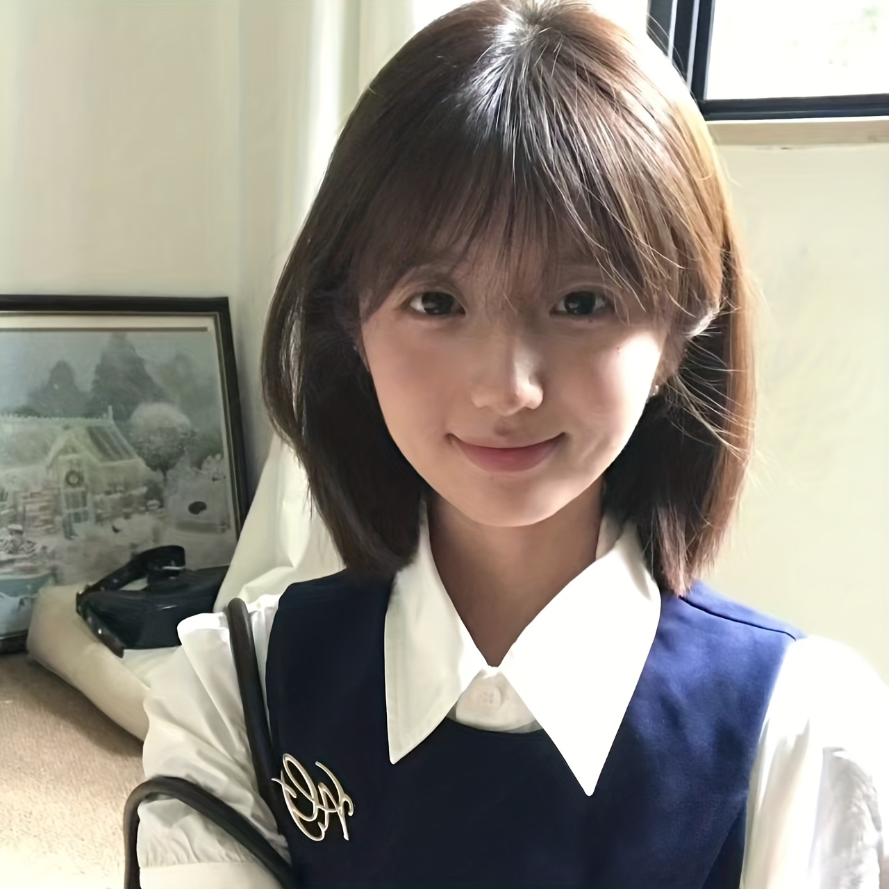 30cm/12インチの学生風ボブカット合成耐熱繊維ウィッグ、 - Wig Fiber Net のレビューと価格