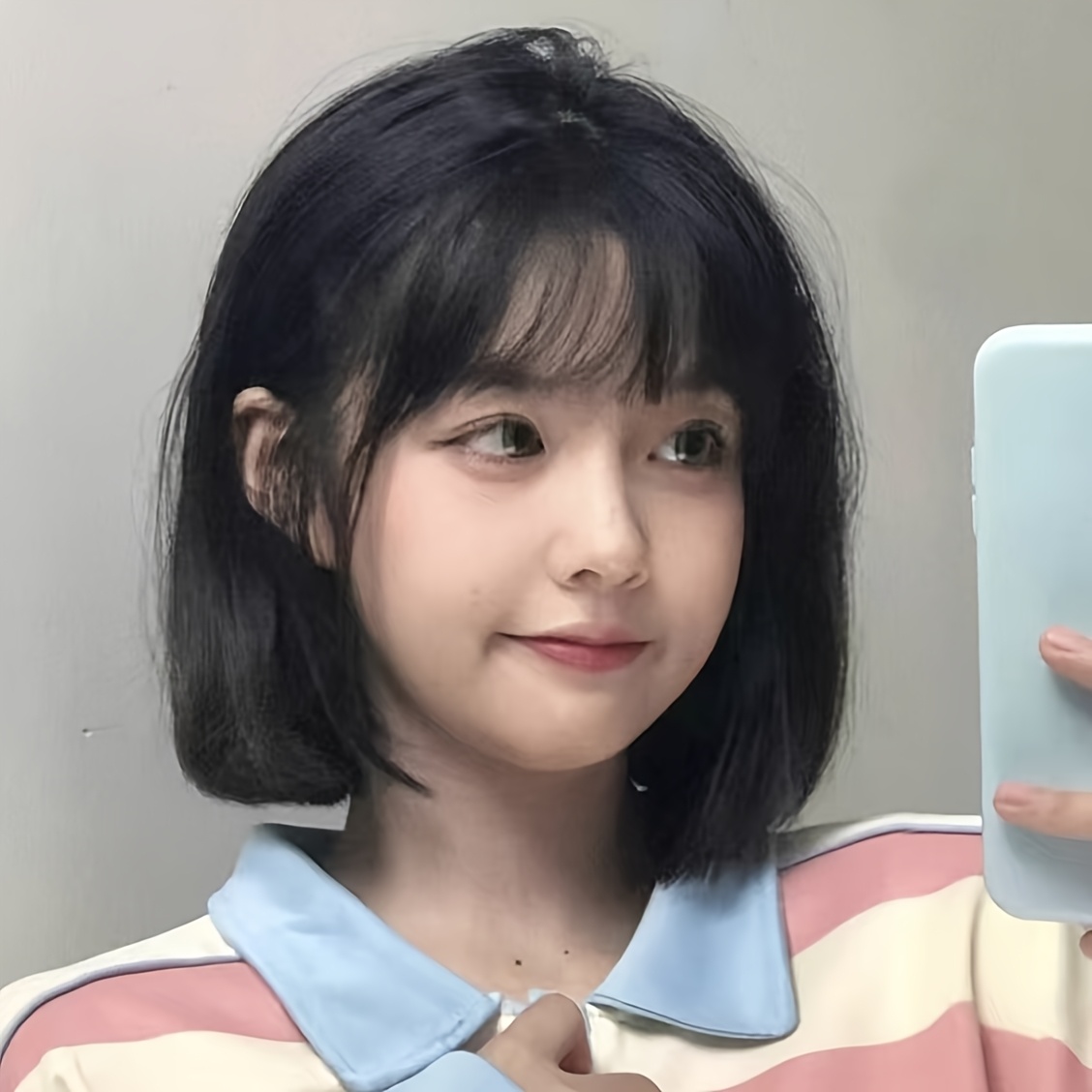 30cm/12インチの学生風ボブカット合成耐熱繊維ウィッグ、 - Wig Fiber Net のレビューと価格
