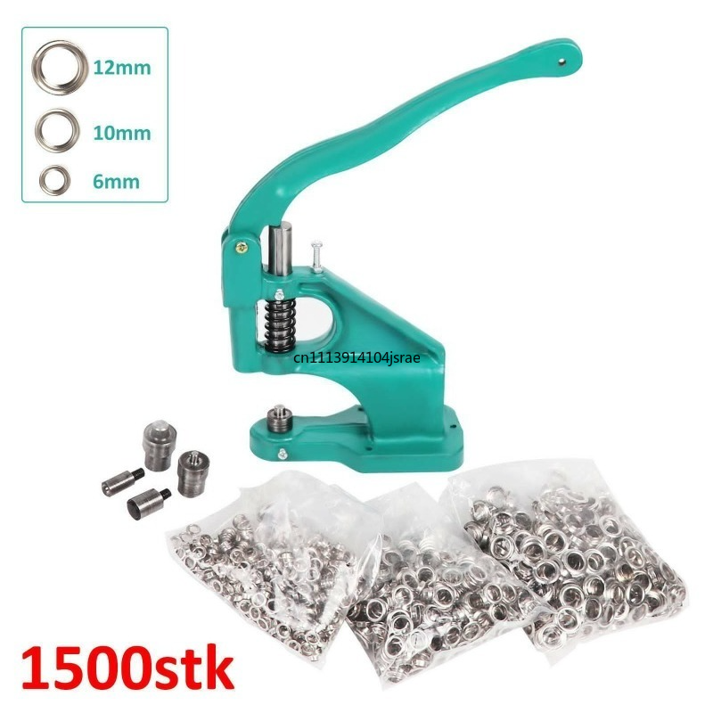 ハンドプレススナップボタンリベットマシンキット、手動アイレッ - Snap Fastener Set のレビューと価格