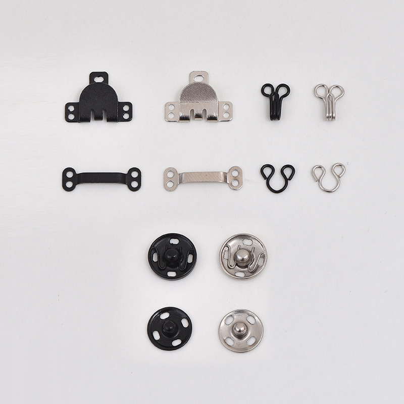 縫い付け用ホックとアイセット、縫い付けスナップボタン、DIY - Snap Fastener Set のレビューと価格