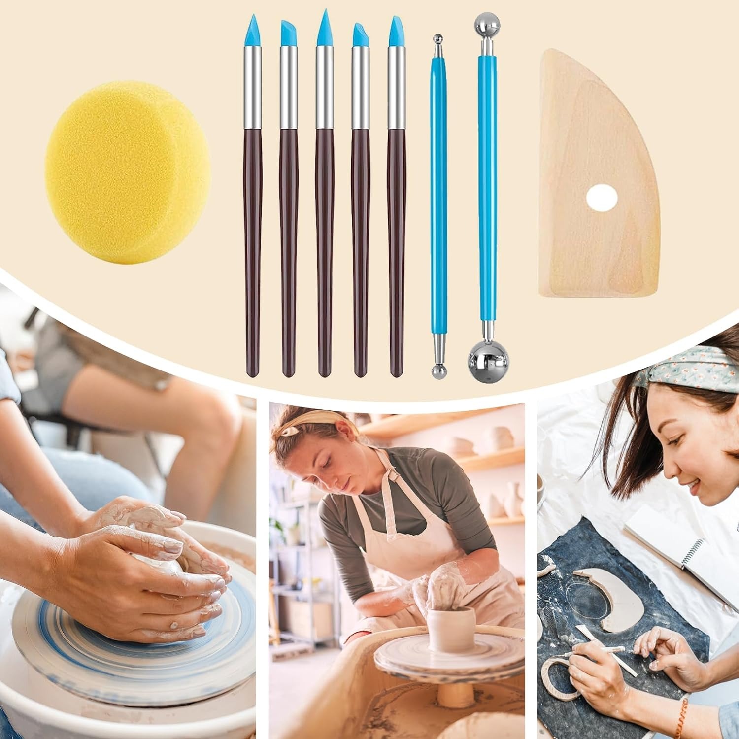 31 ピース/セットアートセラミック作成彫刻陶器ツール実用的 - Craft Knife Set のレビューと価格
