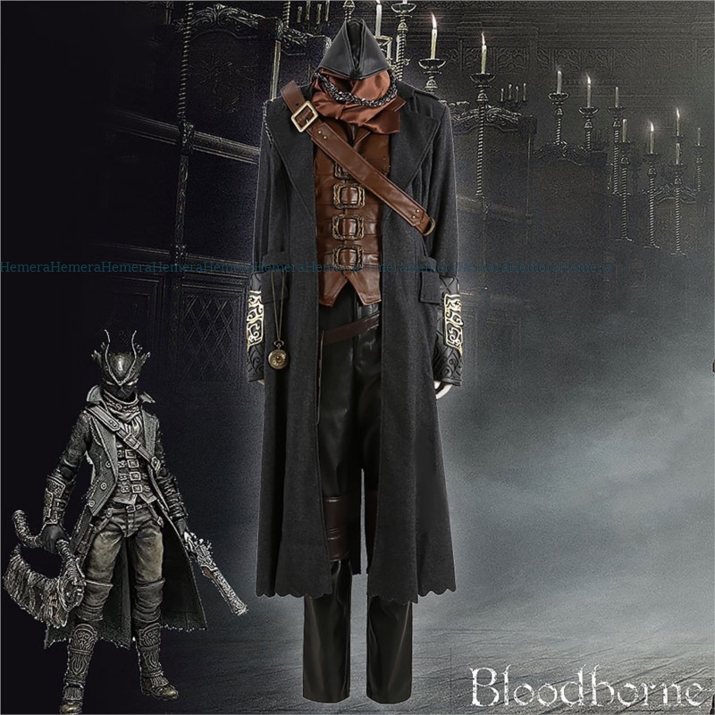 男性と女性のためのコスプレ衣装,アニメゲーム,ロールガーマン - Bloodborne Cosplay Prop のレビューと価格