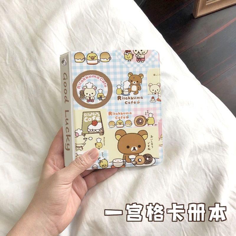 かわいいリラックマのポラロイド3インチ写真アルバム。名刺やフ - Cosplay Prop Business のレビューと価格