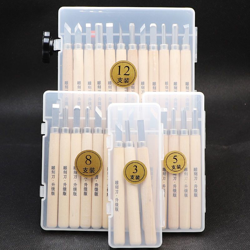彫刻ナイフセット木版ゴムスタンプ初心者DIYハンドクラフトツ - Craft Knife Set のレビューと価格