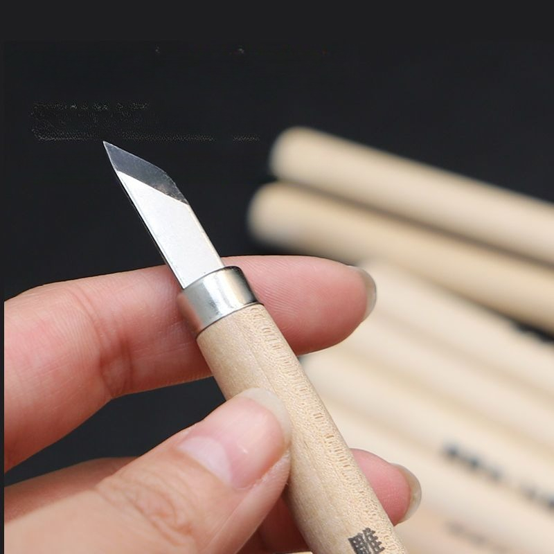 彫刻ナイフセット木版ゴムスタンプ初心者DIYハンドクラフトツ - Craft Knife Set のレビューと価格
