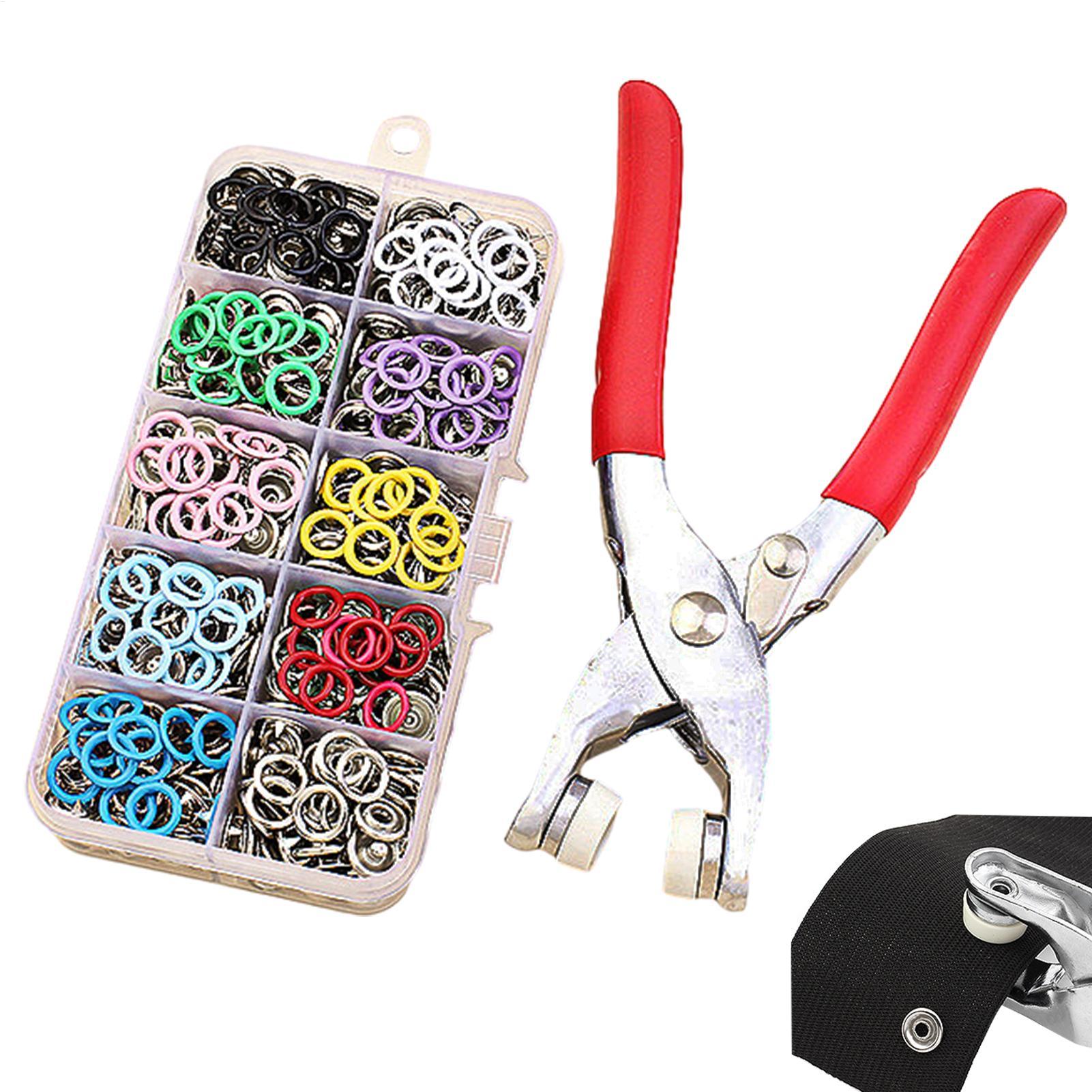 衣料用ボタンキット 5爪金属製プレスツール バックルボタンキ - Snap Fastener Set のレビューと価格